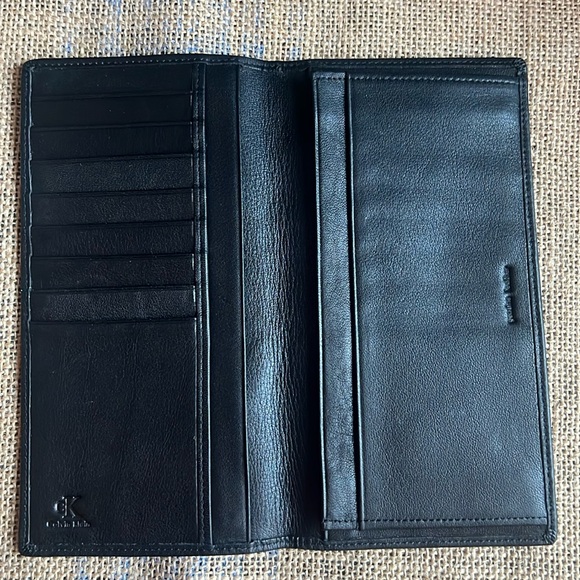 Calvin Klein Men’s Secretary Wallet Genuine Leather - Picture 1 of 13